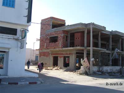 Baustelle auf Djerba