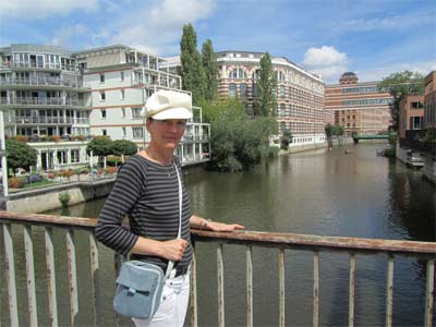 Diese Industriegebäude wurden zu Wohngebäuden ungebaut, in Leipzig